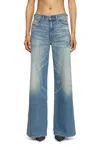Diesel Bootcut E Flare Jeans In Blue