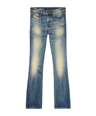 Diesel Bootcut Jeans 1969 D-ebbey 0adbp In Blue