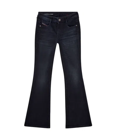 Diesel Bootcut Jeans 1969 D-ebbey 0bmbu In Dark Blue