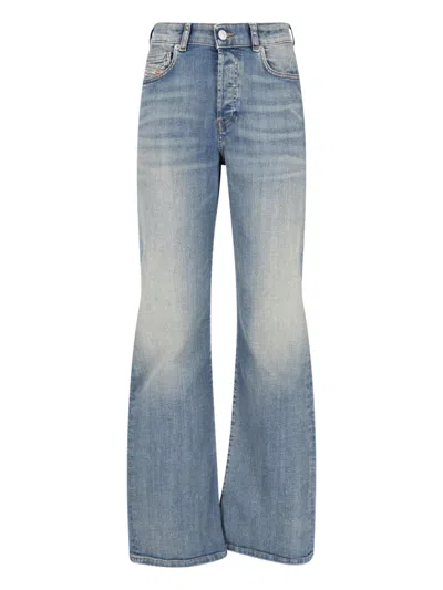 Diesel Bootcut Jeans "1998 D-buck" In Blue