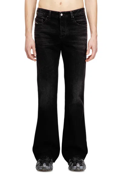 Diesel Bootcut Jeans In Black
