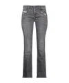 Diesel Bootcut Jeans In Black