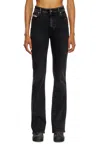 Diesel Bootcut And Flare Jeans In Black