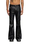 Diesel Bootcut Jeans In Black