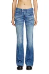 Diesel Bootcut Jeans In Blue