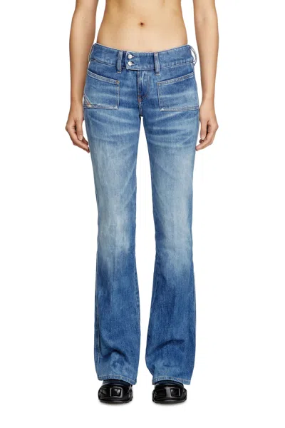 Diesel Bootcut Jeans In Blue