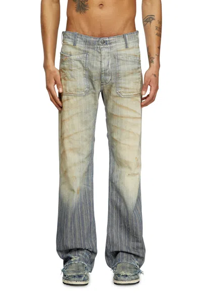 Diesel Bootcut Jeans In Blue