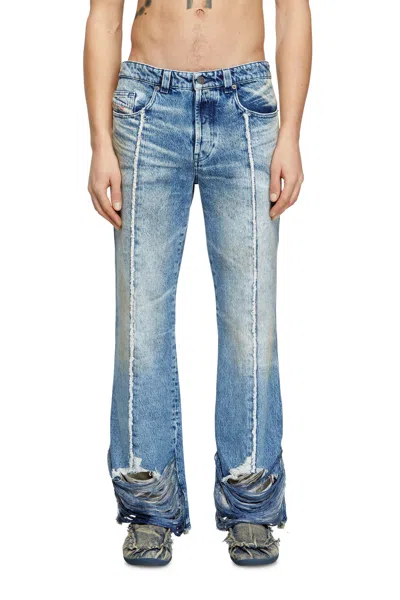 Diesel Bootcut Jeans In Blue