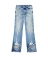 Diesel Bootcut Jeans In Blue