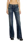 Diesel Bootcut Jeans In Blue