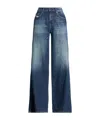 Diesel Bootcut Jeans In Blue