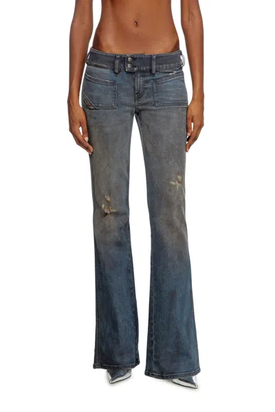 Diesel Bootcut Jeans In Blue