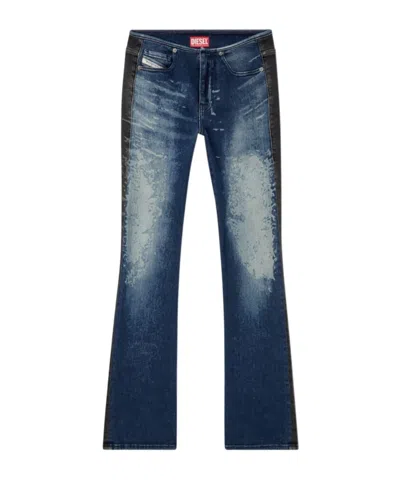 Diesel Bootcut Jeans D-gianna 0abdl In Blue
