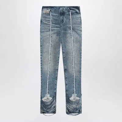 Diesel Bootcut Jeans D-ginna Washed Effect