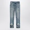 Diesel Bootcut Jeans D-ginna Blue Washed Effect In Blue