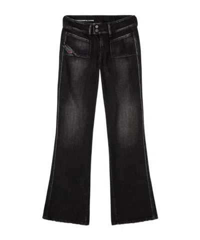 Diesel Bootcut Jeans D-hush 09n50 In Black