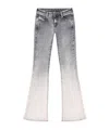 Diesel 1969 D-ebbey Bootcut Jeans In Light Gray