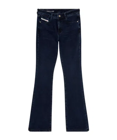 Diesel Bootcut Jeans Low Waist 1969 D-ebbey In Blue