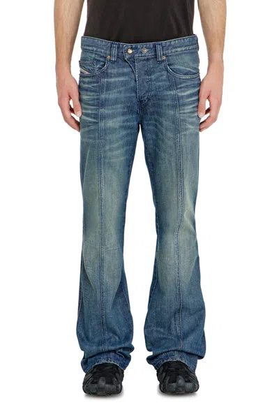 Diesel Bootcut Jeans Regular Waist 1998 D-buck In Blue