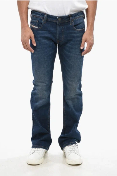 Diesel Bootcut Zatiny Denims With Belt Loops 22cm In Blue