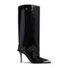 Diesel Black D-tona Wb Tall Boots In Black