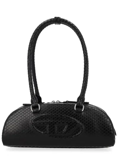 Diesel Borsa Bowling Rettagolare "1dr Dome" In Black