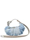 Diesel Blue Cotton Polyester Polyurethane Thermoplastic Polyurethanes Shoulder Bag