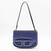 Diesel Denim 1dr Twin Shoulder Bag In Blue