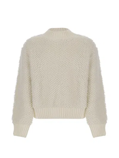 Diesel Sweater Kids Color White In Neutral