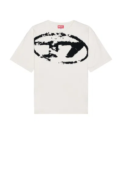 Diesel Short-sleeved T-shirt In White