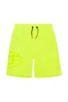 Diesel Costume Boxer Con Logo Oval D In Yellow