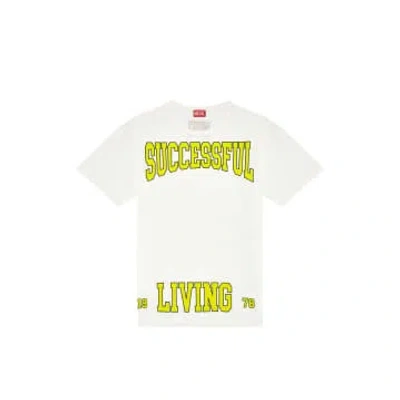 Diesel Boxt N9 Successful Living Collage T In White