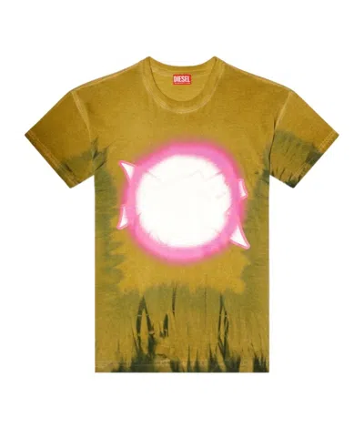 Diesel Boxt-r24 T-shirt In Brown