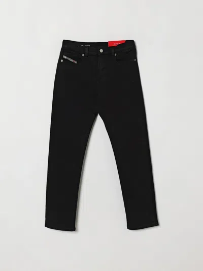DIESEL DIESEL BOY'S 2020 D-VIKER STRAIGHT FIT COTTON DENIM JEANS,I70412002