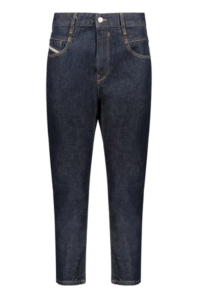 Diesel Boyfriend Jeans Regular Fit In Blue