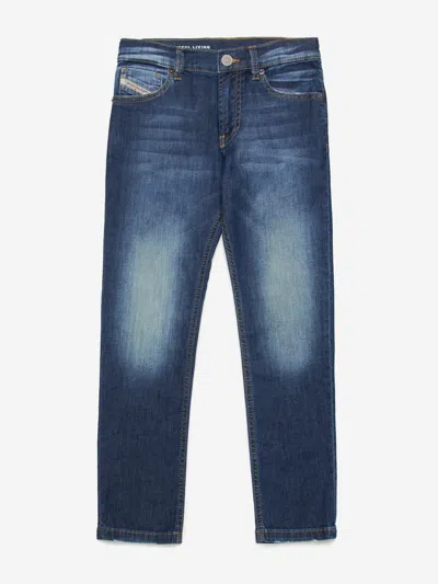 Diesel Kids' Slandy-j Jeans In Blue
