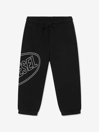 Diesel Babies'  Boys Logo Joggers In Black