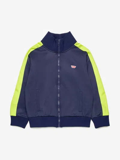 DIESEL DIESEL BOYS LOGO TRACK JACKET
