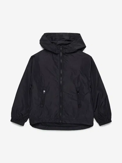 DIESEL DIESEL BOYS OVAL D HOODED WINDBREAKER