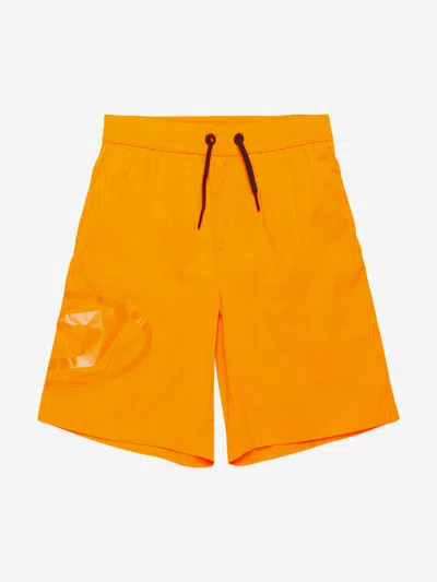 DIESEL DIESEL BOYS OVAL D LOGO SWIM SHORTS