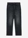 Diesel Jeans Regular Nero Effetto Vissuto In Black