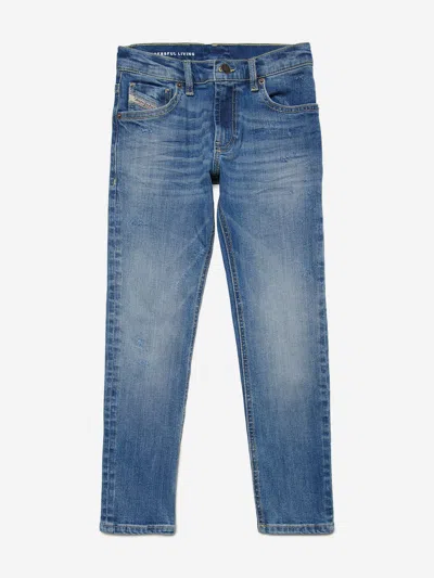 Diesel Kids' 1995-j Straight-leg Jeans In Blue