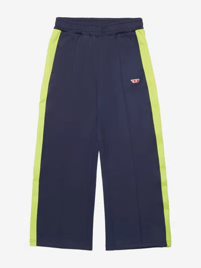 Diesel Babies' Boys Relaxed Track Pants In Blue