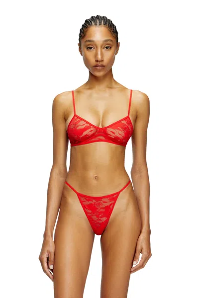 Diesel Bra In Stretch Camo Lace