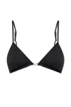 Diesel Black Luna-dnm Bra In Black