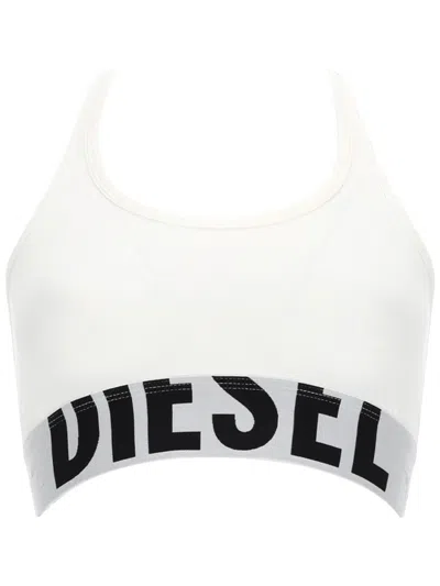 Diesel Bra Ufsb-cotton-race In White