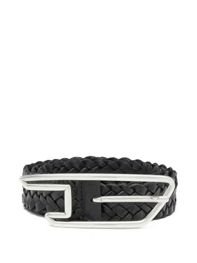 Diesel Braided Belt In Pattern