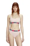 Diesel Bralette With Logo Band