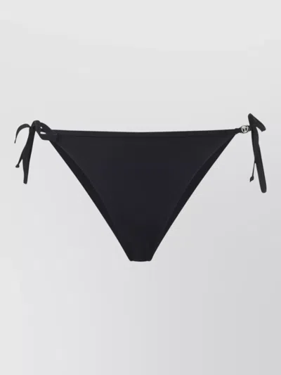 Diesel Brigittes Bikini Bottom Low Rise Ties In Blue