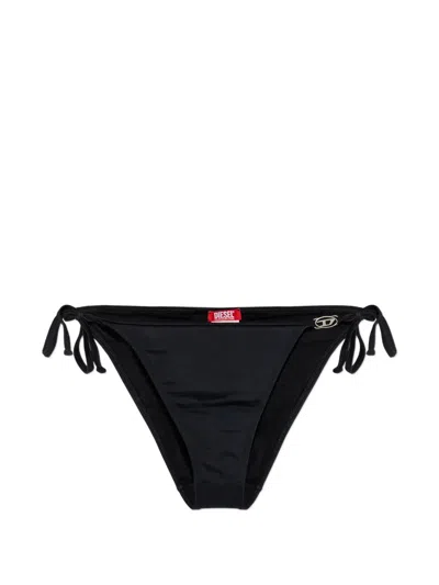 Diesel Brigittes-dnm Tie Bikini Bottoms In Black